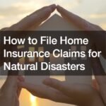 The Role of Insurance in Disaster Preparedness